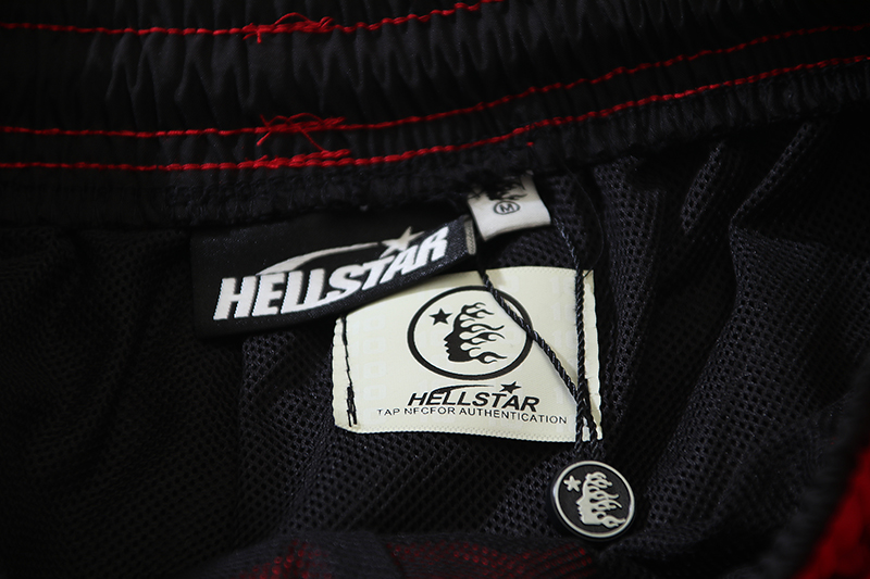 Hellstar Capsule 9 Nylon Shorts Black/Red/Blue/Green