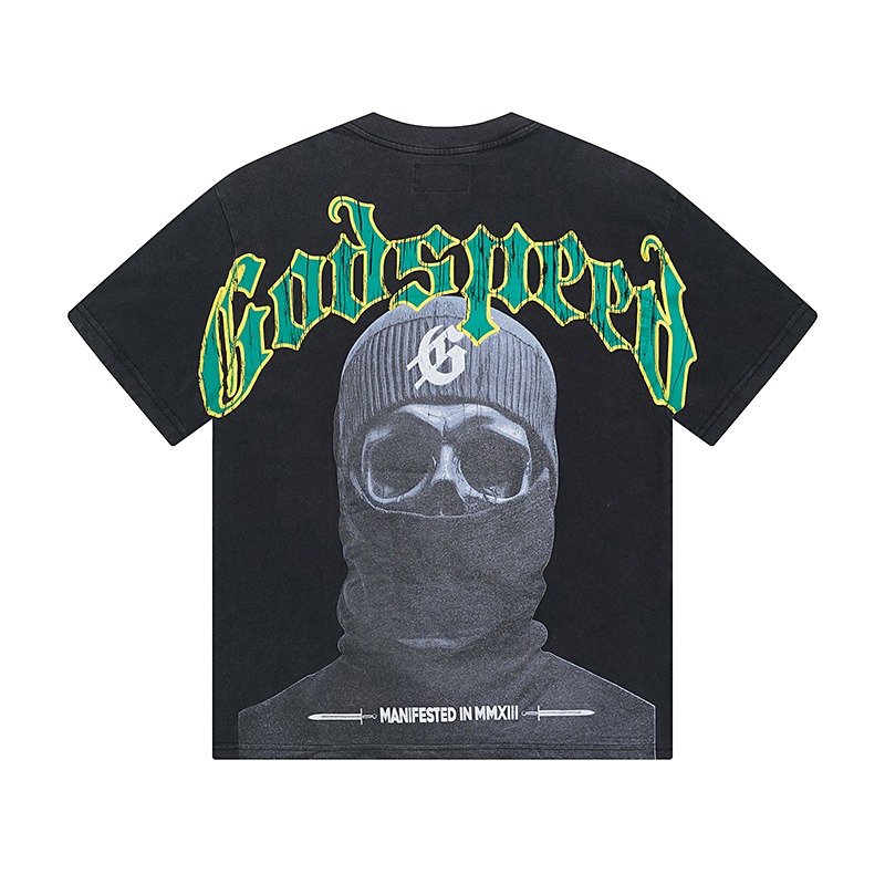Godspeed Balaclava Szn T-Shirt Wash Black