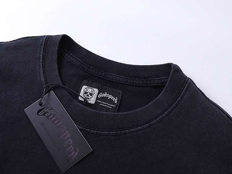 Godspeed Goldie T-Shirt Black Washed