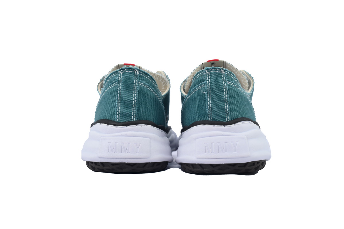 Mihara Yasuhiro Hank OG Sole Canvas Low White Green NO.727
