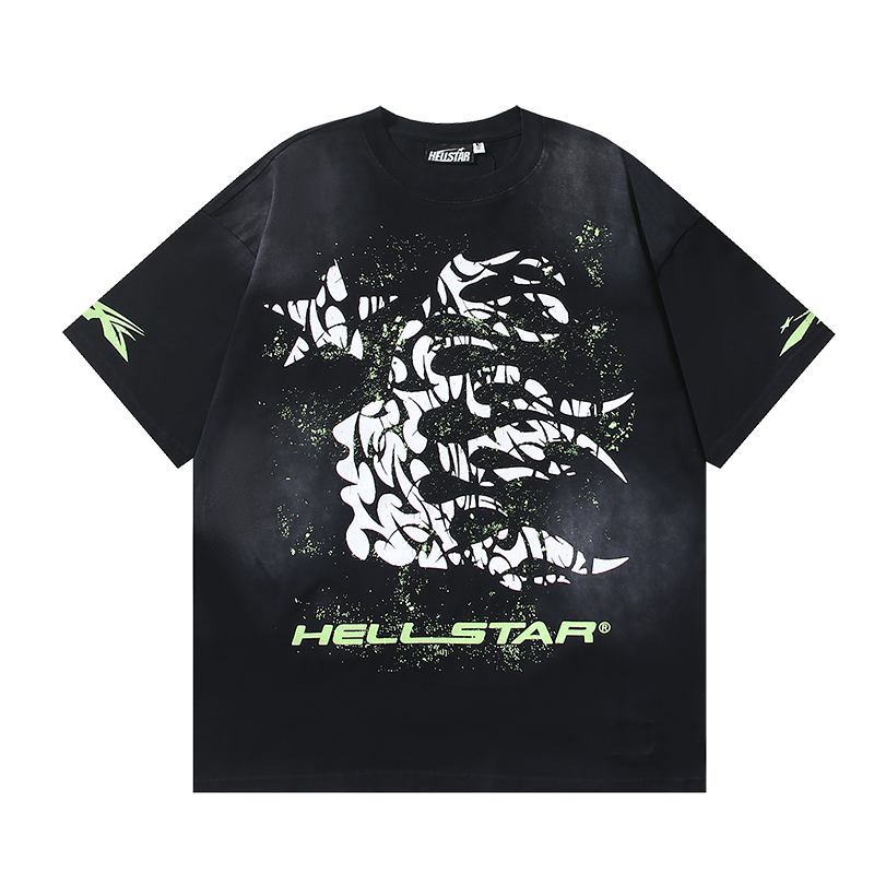Hellstar Thorn T-Shirt Black Green