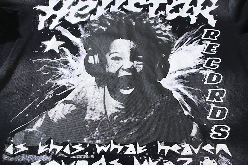 Hellstar Music Boy Records T-Shirt Black