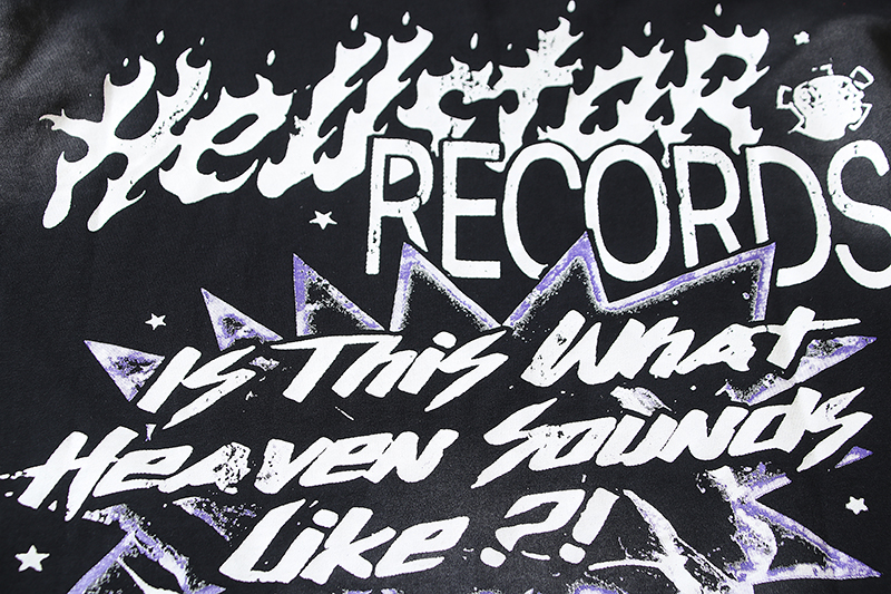 Hellstar Music Boy Records T-Shirt Black