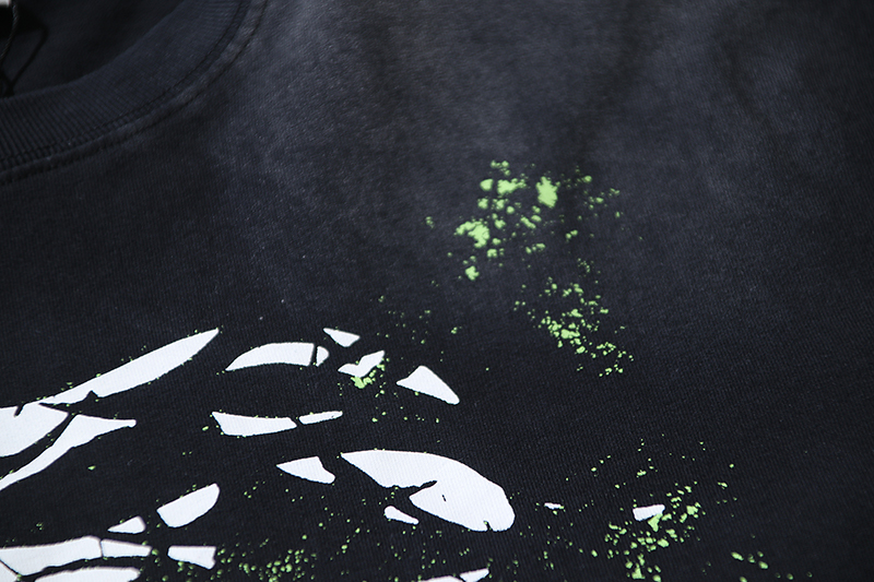 Hellstar Thorn T-Shirt Black Green