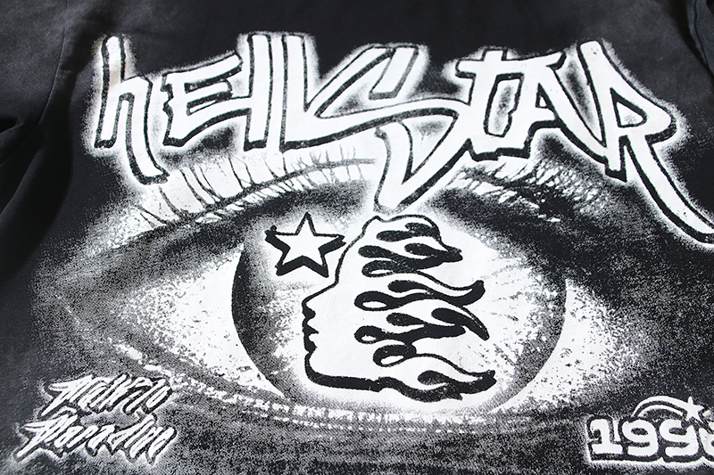 Hellstar 1996 Eye Logo T-Shirt Black