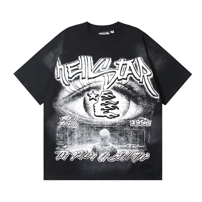 Hellstar 1996 Eye Logo T-Shirt Black