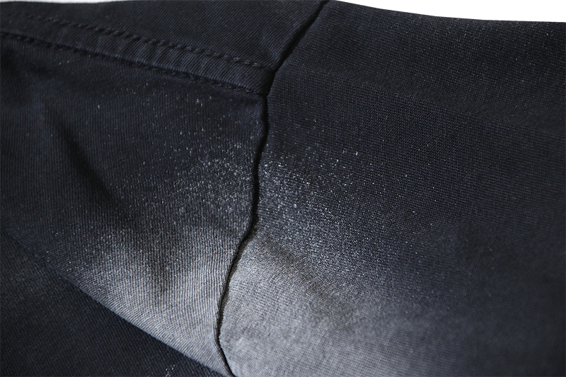 Hellstar Star Gel Sport Logo Washed T-shirt Black Blue