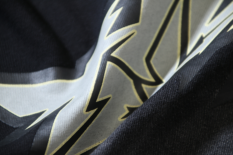 Hellstar Crack Print T-shirt Black