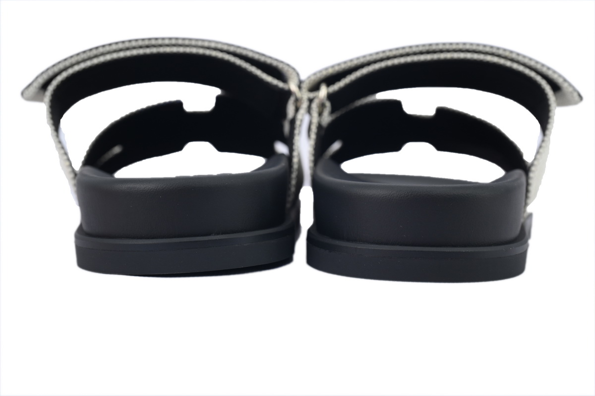 Hermes Chypre Sandal Prunoir Canvas