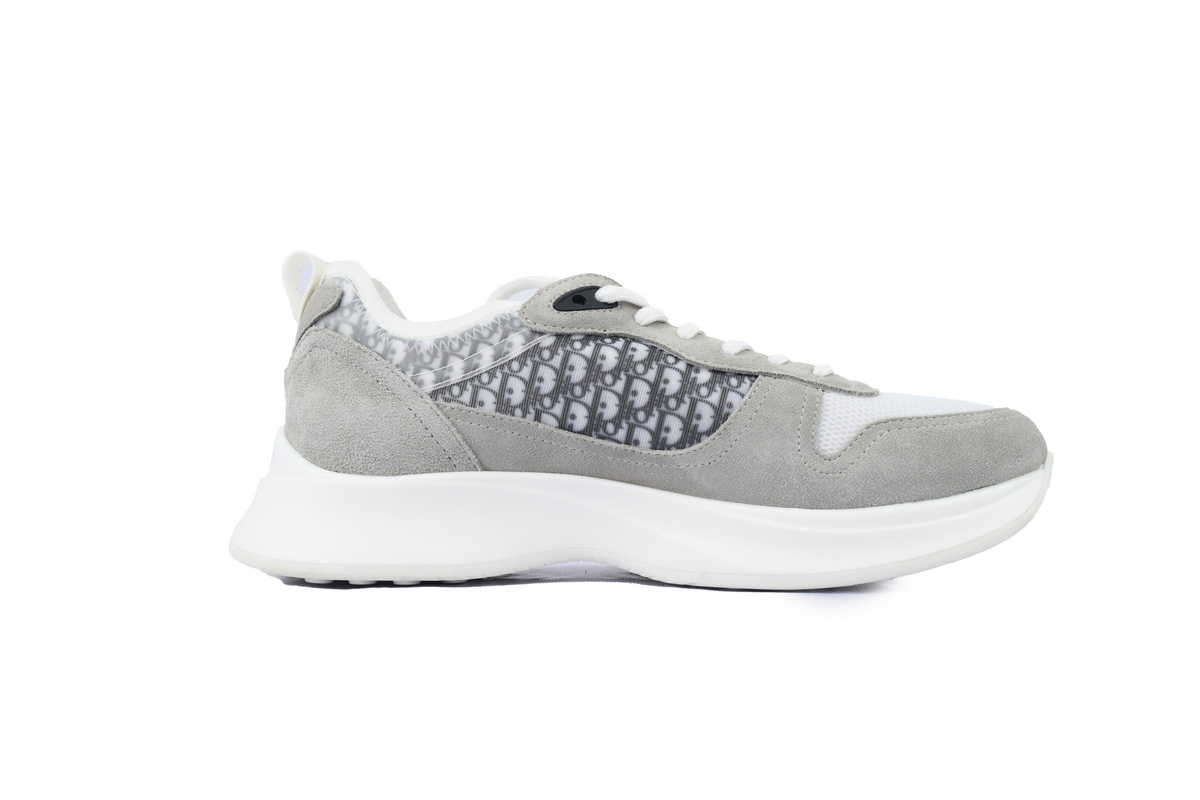 Dior B25 Runner Gray Suede 3SN283ZMI_H865