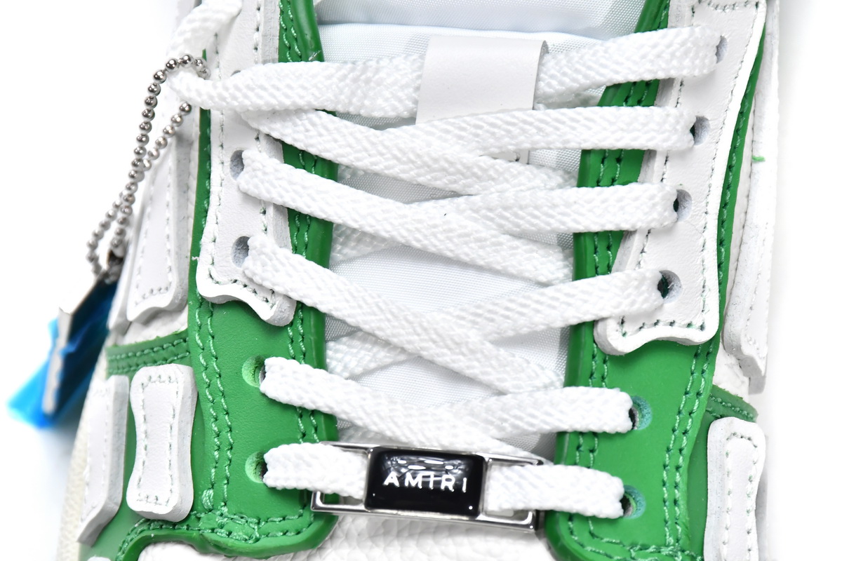 Amiri Skel Top low Top Sneakers White Green