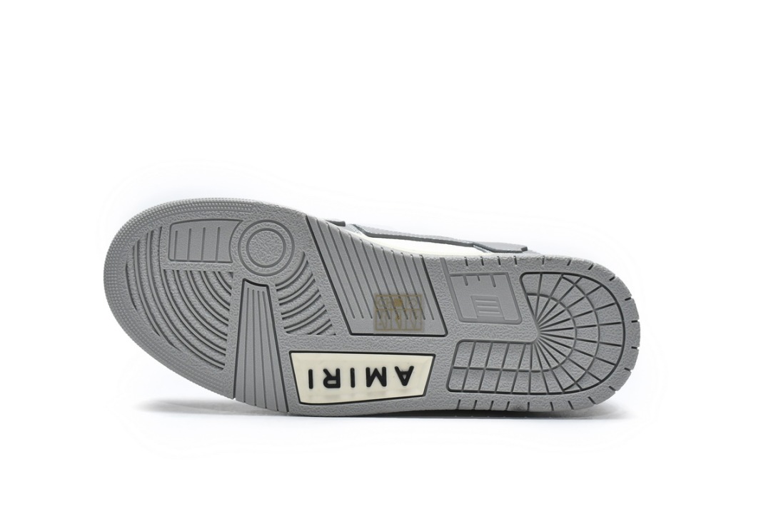 Amiri Skel Top Low White Grey