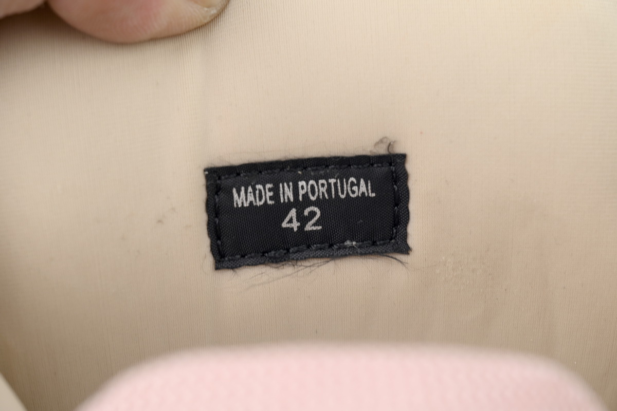 Lanvin Leather Curb x Gallery Dept Sneakers Paint Drip Pale Pink