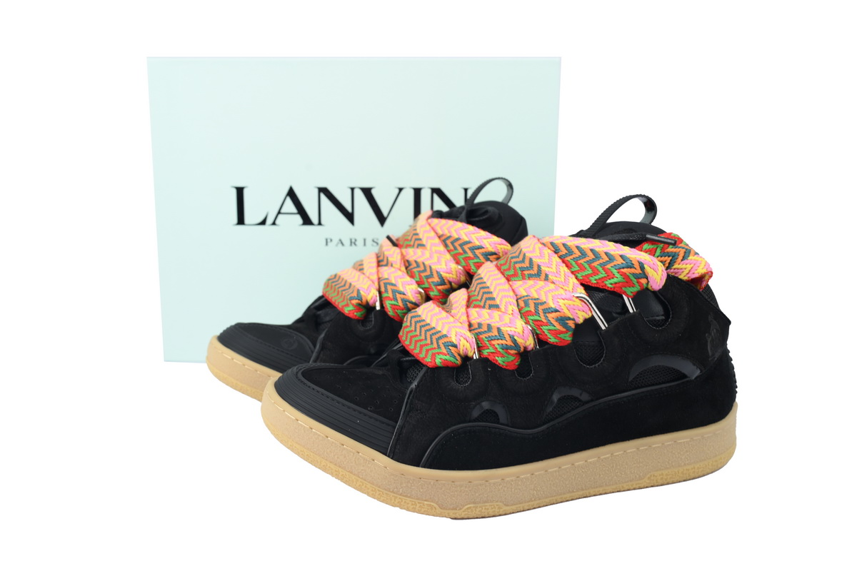 LANVIN Curb Black Yellow