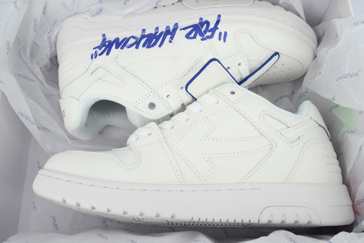 Off-White Out of Office Low For Walking White Blue White Sole OMIA189F 24LEA006 0145
