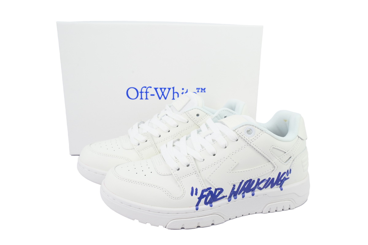 Off-White Out of Office Low For Walking White Blue White Sole OMIA189F 24LEA006 0145