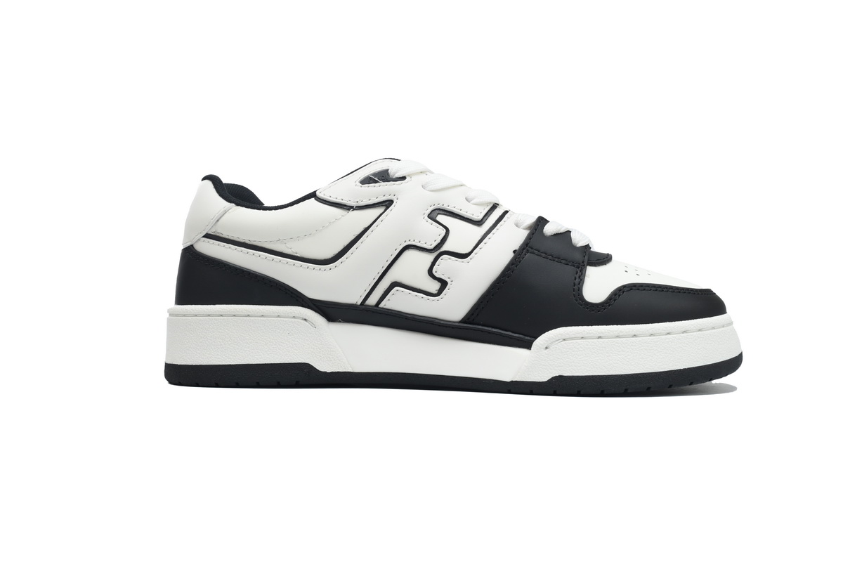 Fendi Match Low Sneaker White Black