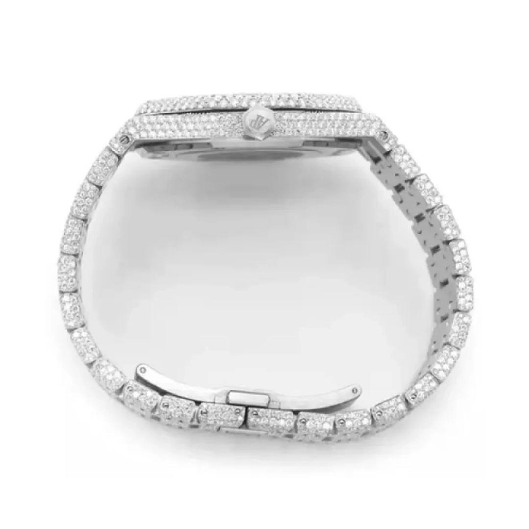 Audemars Piguet 15400S1 Royal Oak lced Out Watch