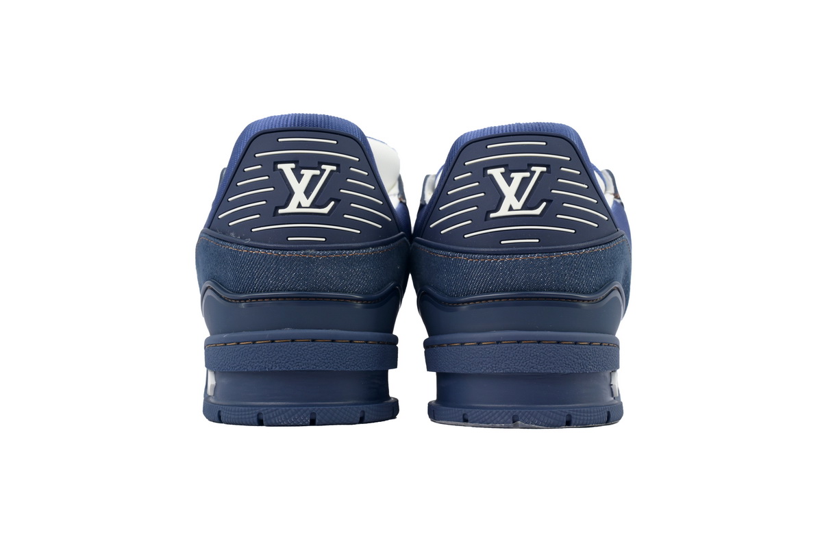 Louis Vuitton Sneaker Deep Blue Cowboy