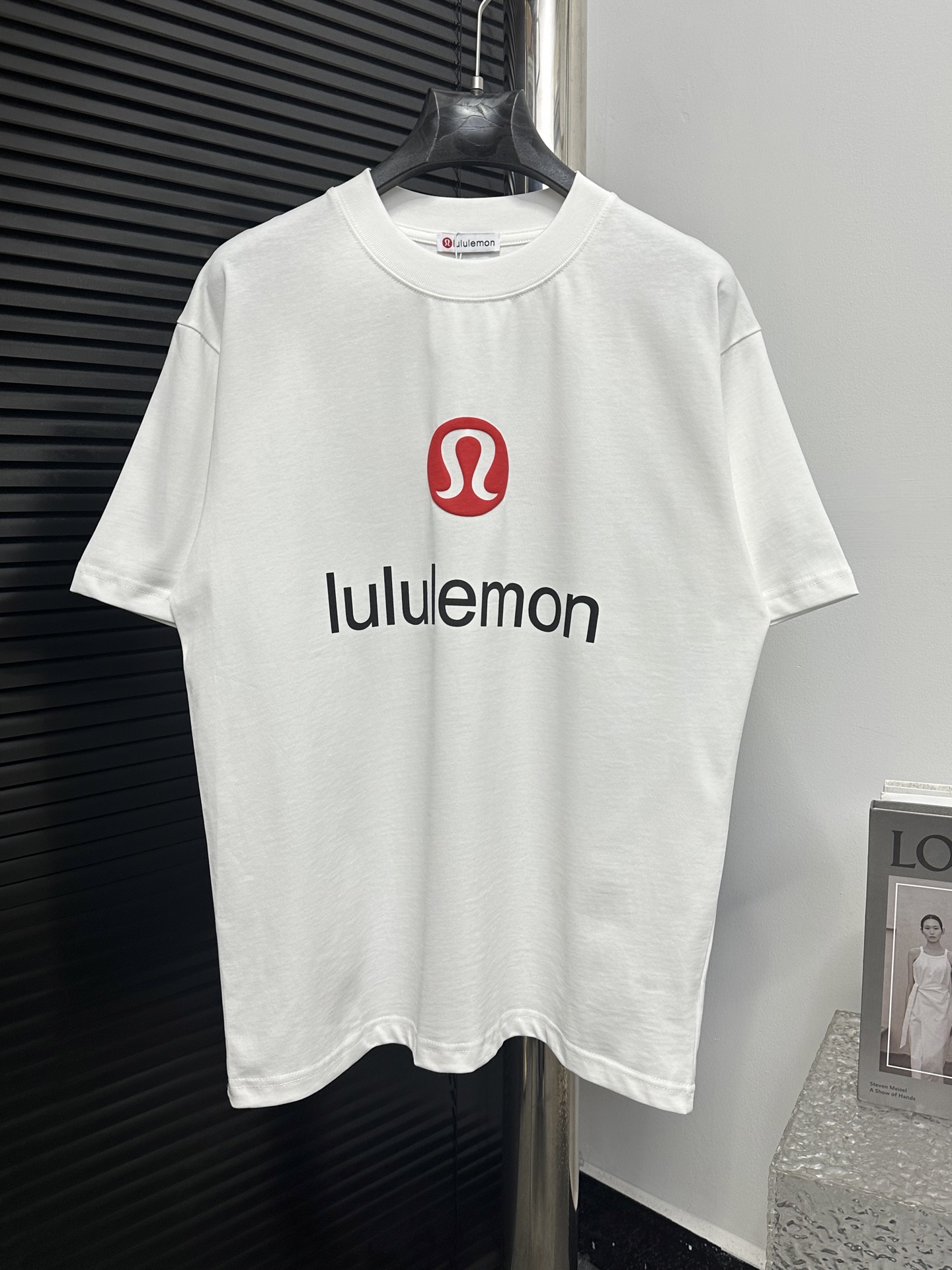 Lulu Round Neck Short Sleeve T-shirt White