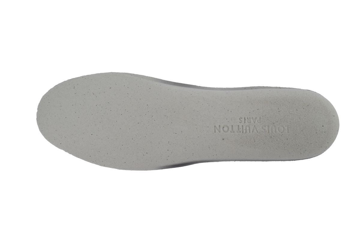 Louis Vuitton Sneaker Black Skin And White Background