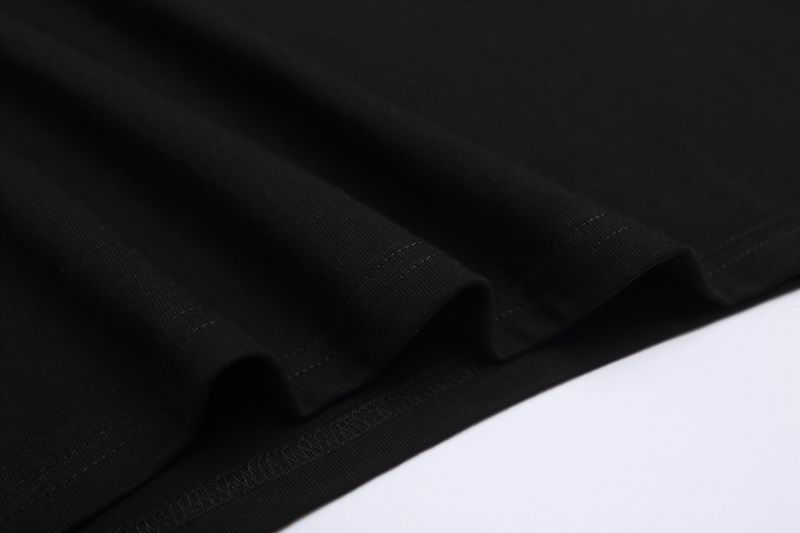 Lulu Printed Solid Color T-shirt