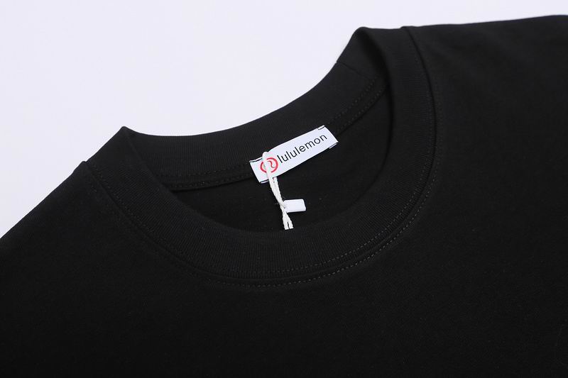 Lulu Printed Solid Color T-shirt