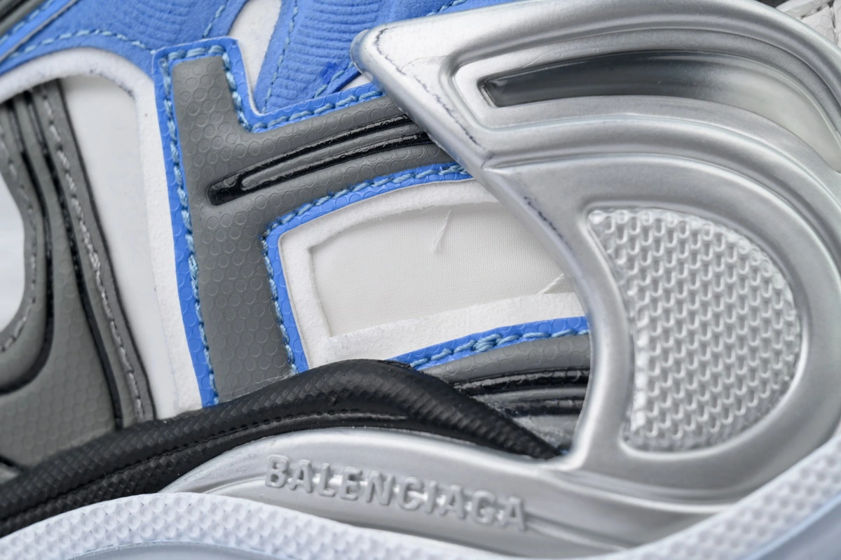 Balenciaga Runner Sneaker Worn Out Blue Grey 772774 W3RNY 4912