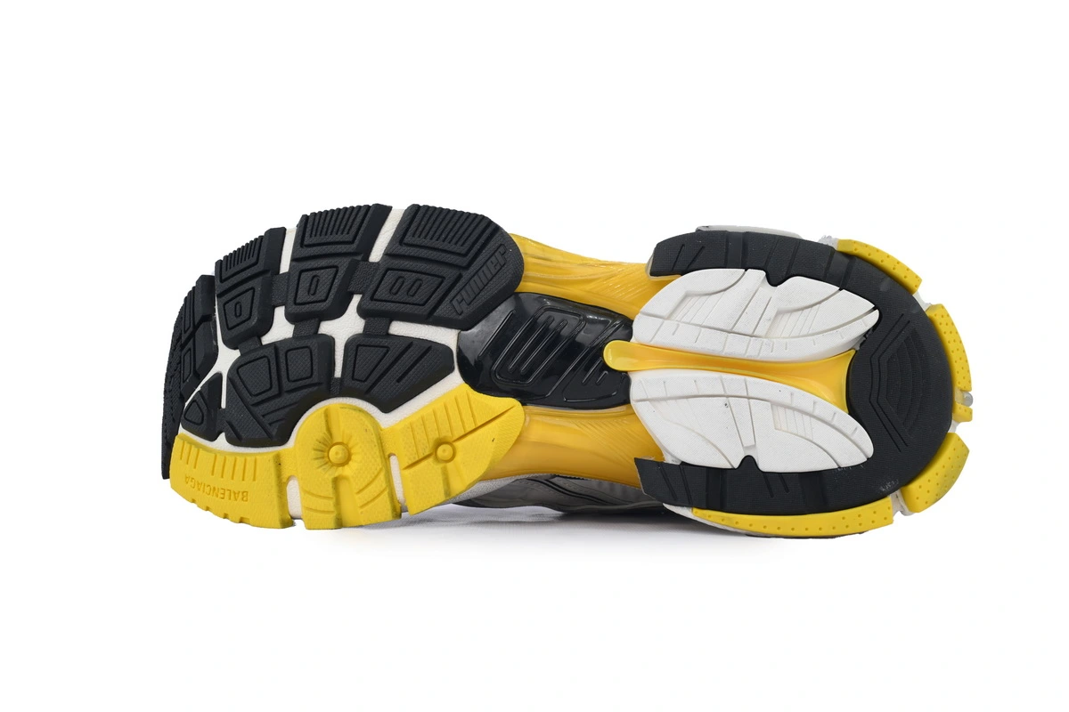 Balenciaga Runner Sneaker White Yellow 772767 W3RNY 9170