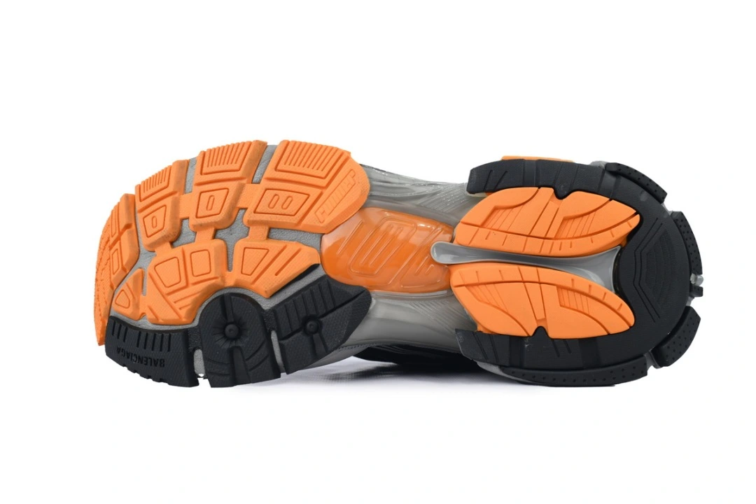 Balenciaga Runner Sneaker Black Fluo Orange 772774 W3RNY 1878