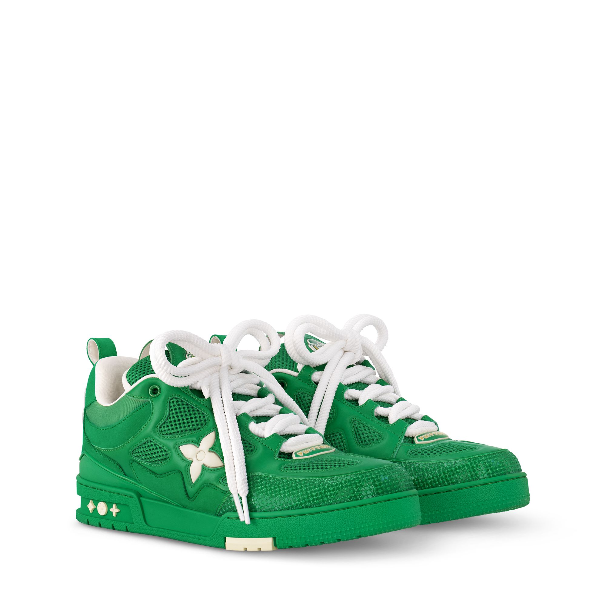 Louis Vuitton Skate Sneaker Green White