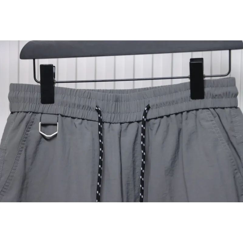 Stone Island Logo Polo Shorts Grey