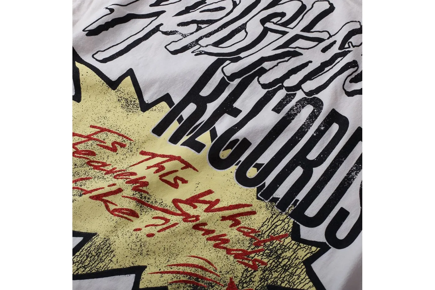 Hellstar Records Hollywood T-Shirt Cream