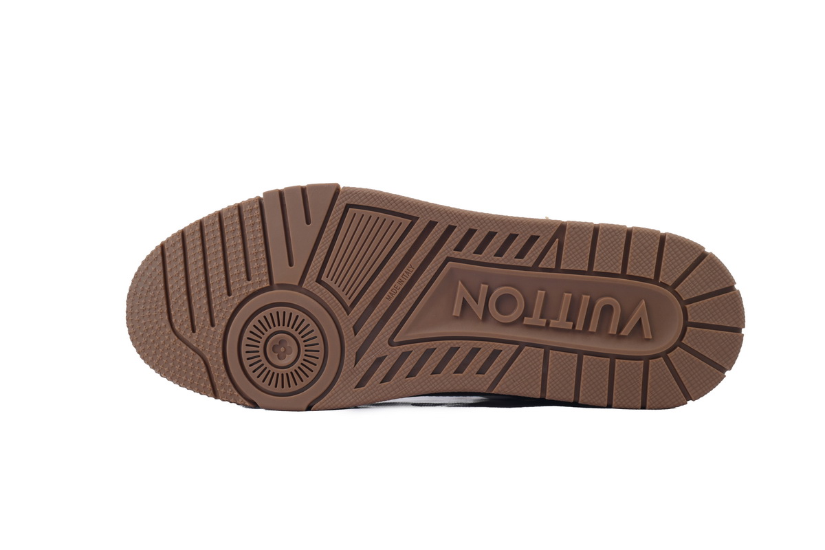 Louis Vuitton Sneakers LV Trainer White Brown