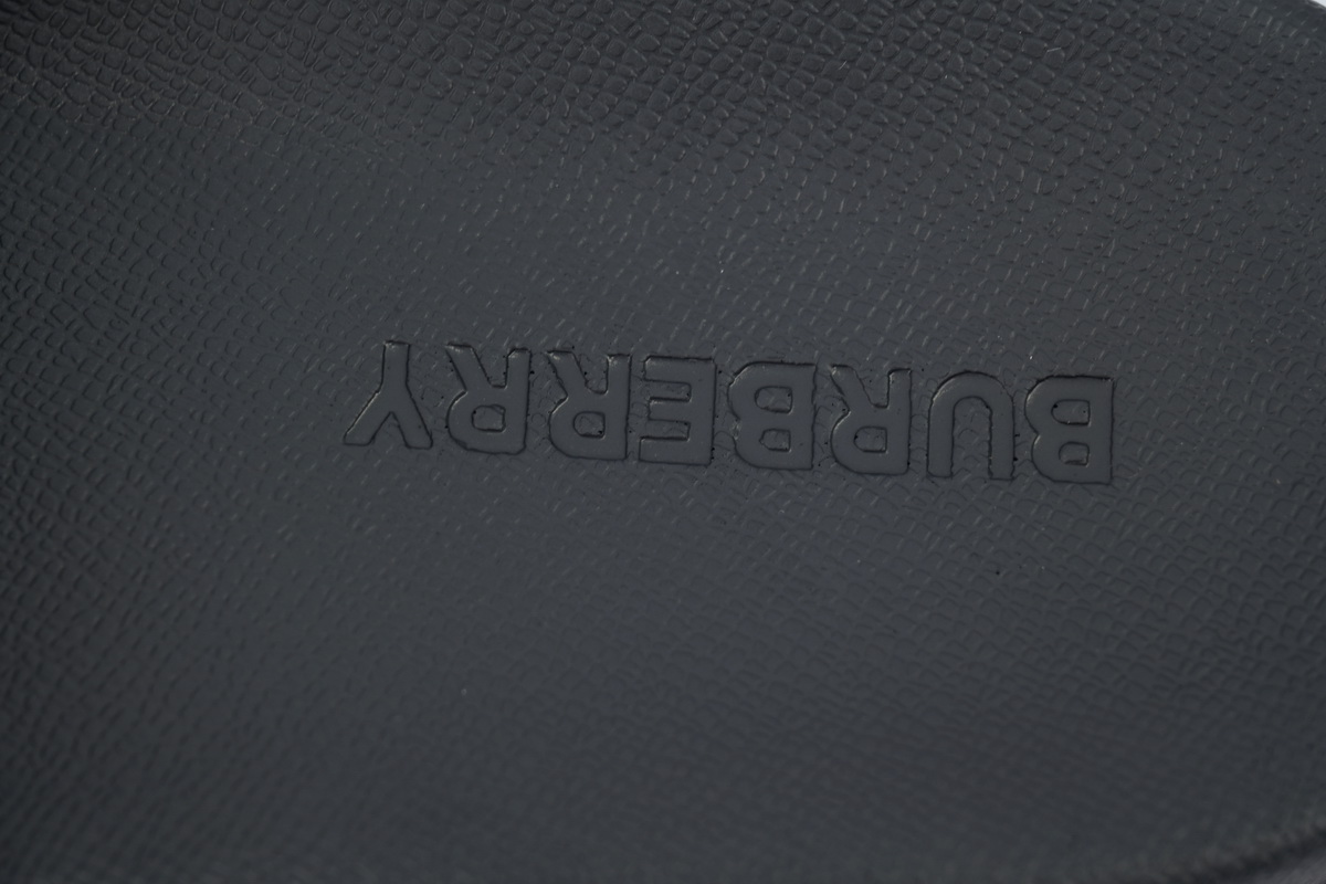 Burberry Check Slides Black