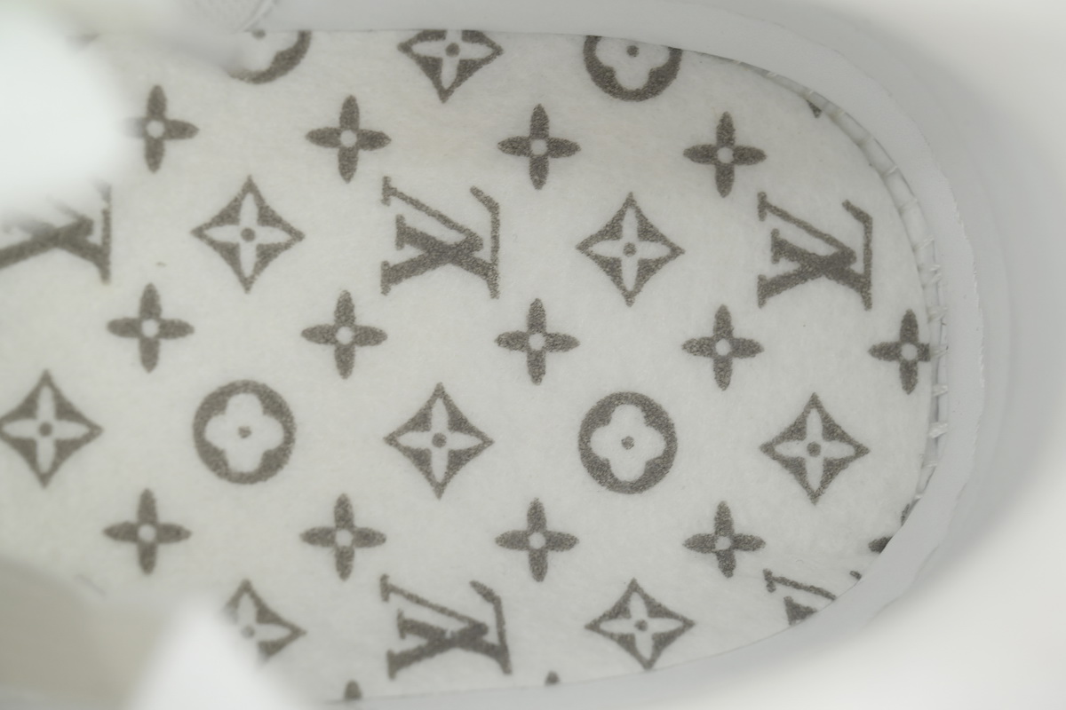 Louis Vuitton Sneakers LV Trainer White Brown