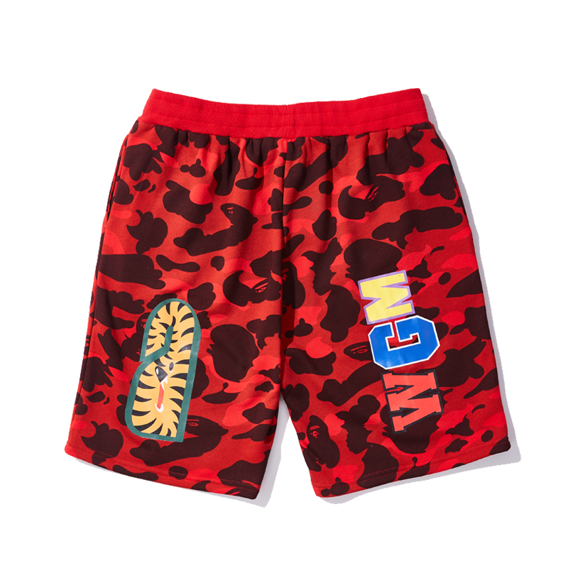 BAPE Camo Shark Sweat Shorts
