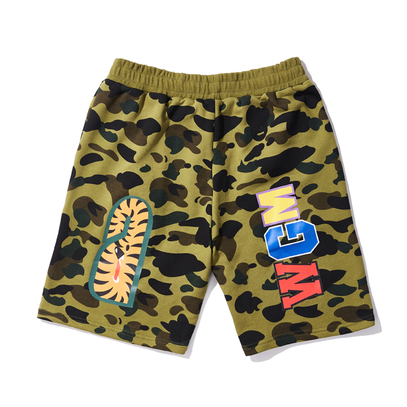 BAPE Camo Shark Sweat Shorts