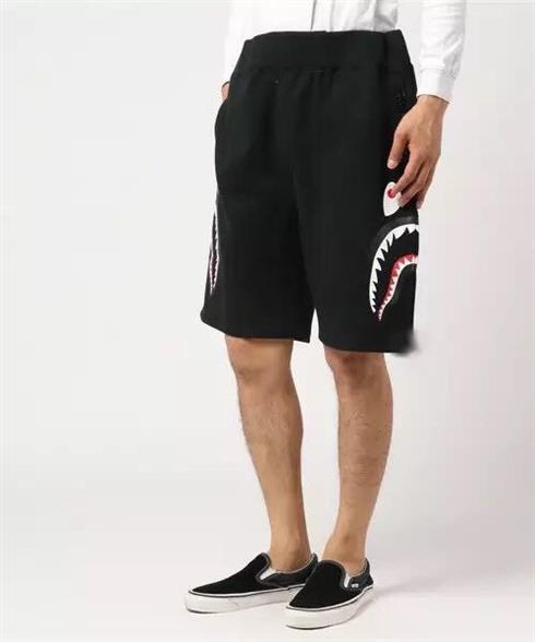 A Bathing Ape Side Shark Double Knit Sweat Short