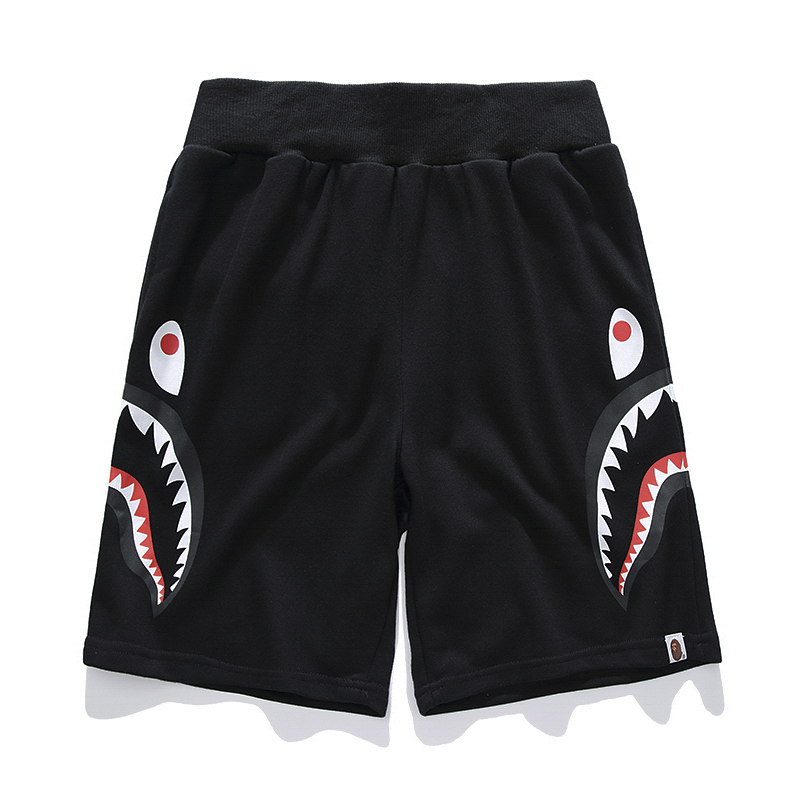 A Bathing Ape Side Shark Double Knit Sweat Short