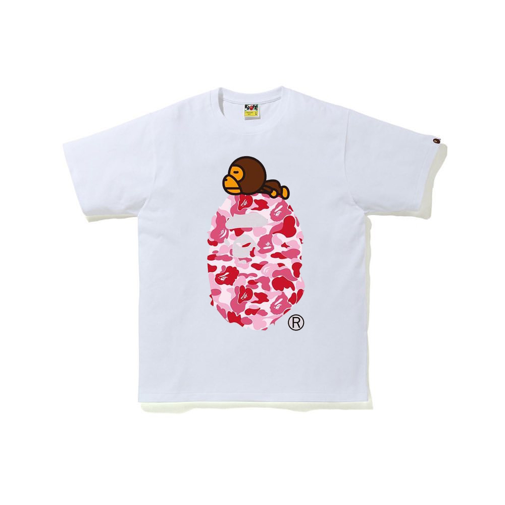 BAPE T-shirt White/Black 713