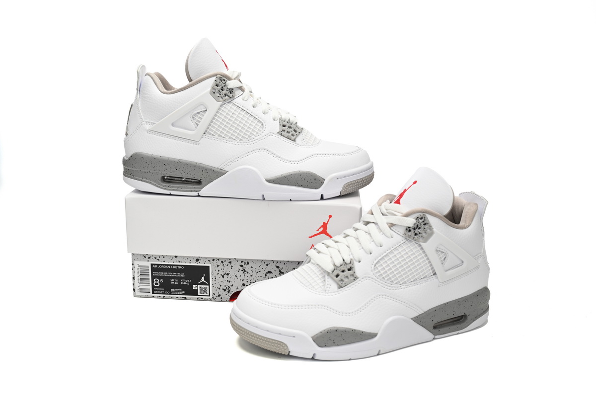 Air Jordan 4 White Oreo CT8527-100