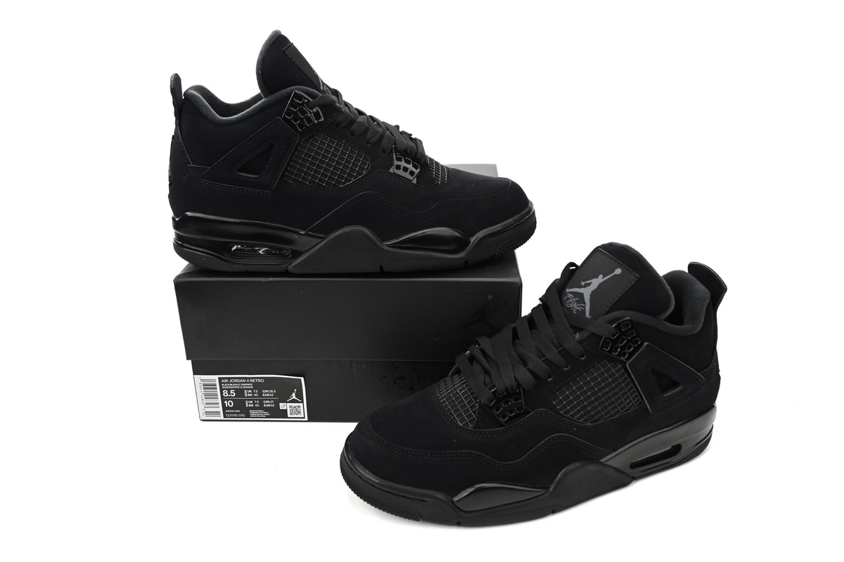 Air Jordan 4 Retro Black Cat CU1110-010