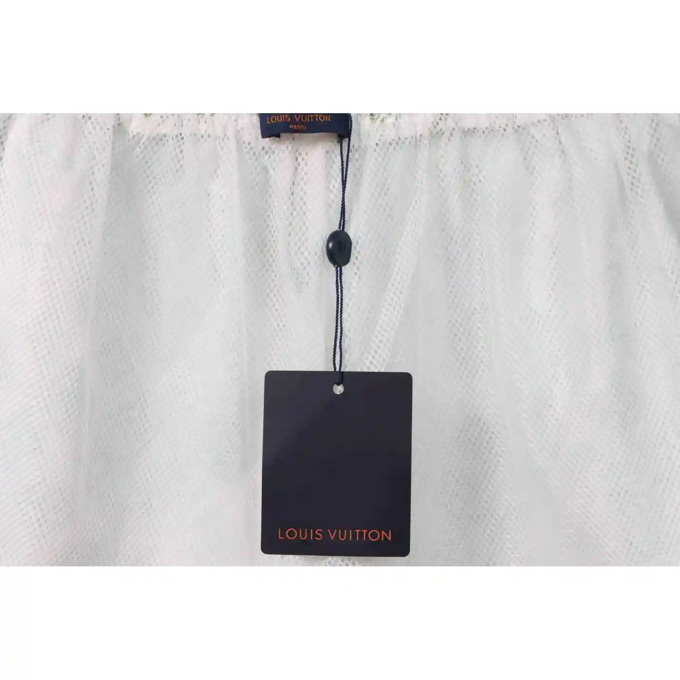 Louis Vuitton Monogram Printed Silk Shorts White