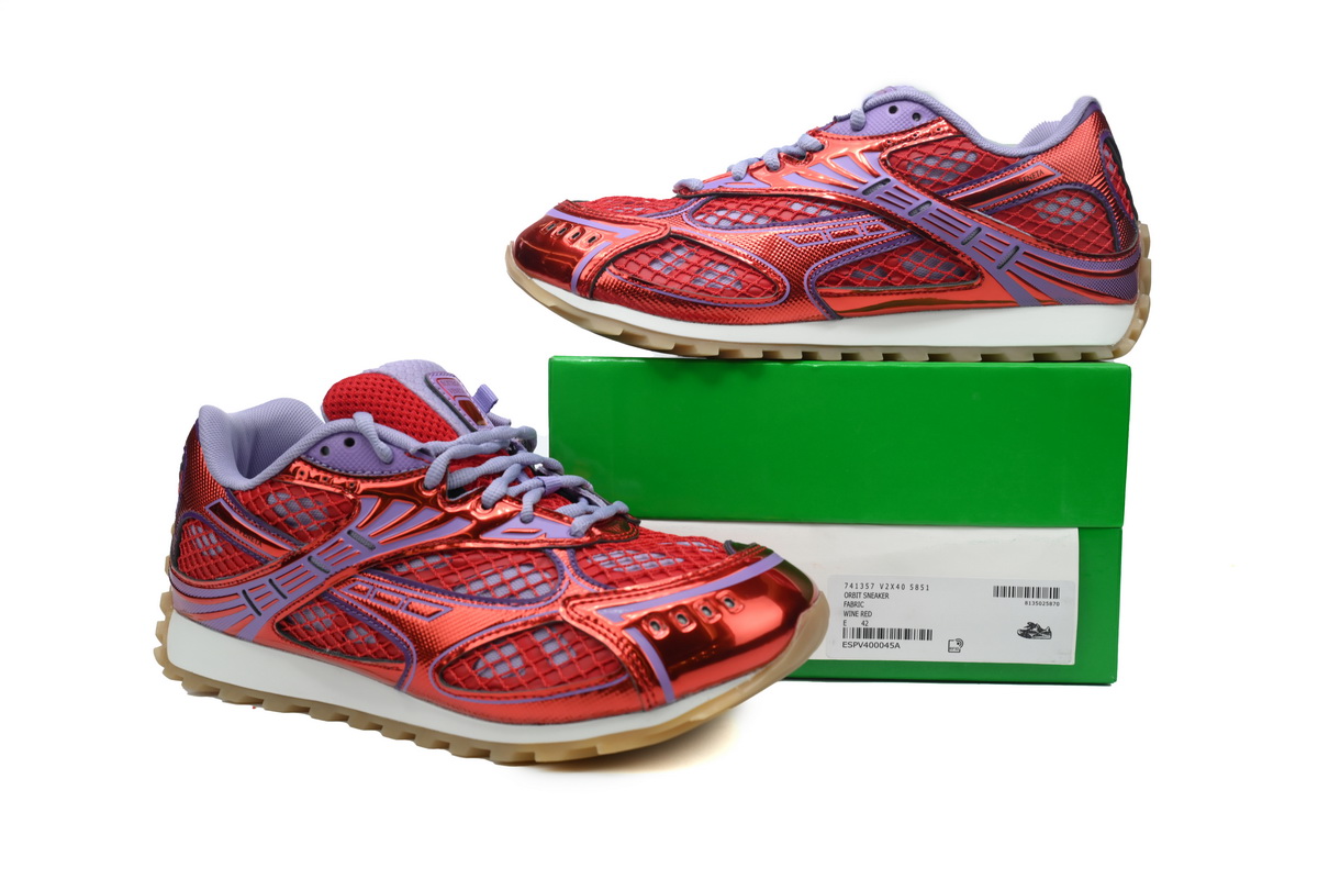 BOTTEGA VENETA Orbit Sneakers Red