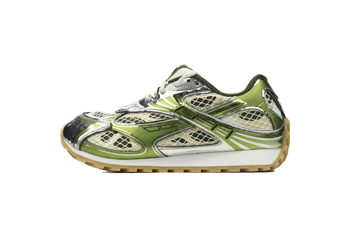 BOTTEGA VENETA Orbit Sneakers Olive Green