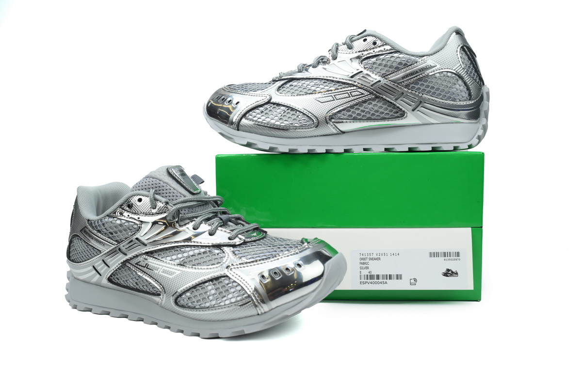 BOTTEGA VENETA Orbit Sneakers Silver