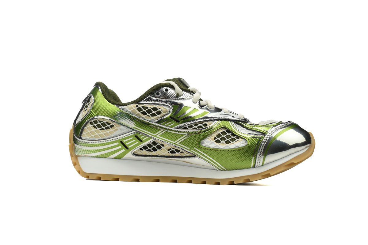 BOTTEGA VENETA Orbit Sneakers Olive Green