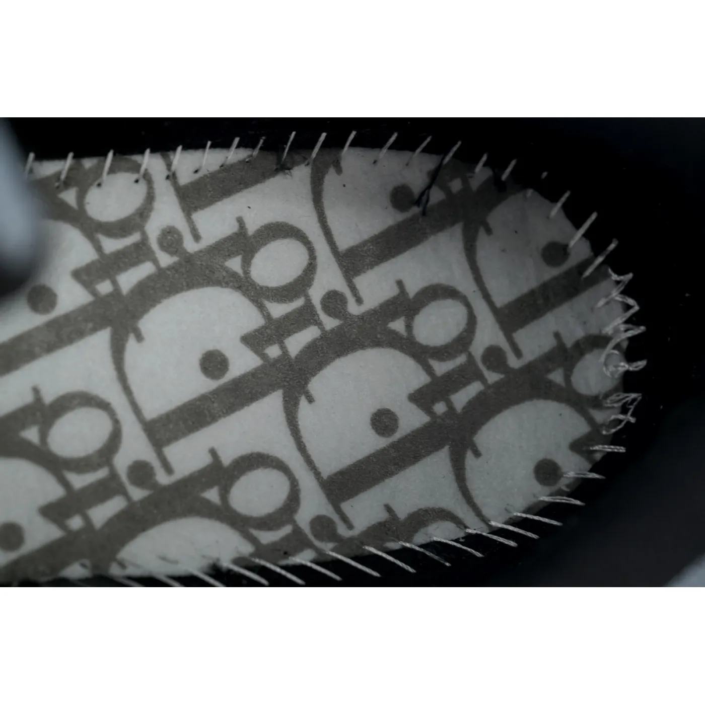 Dior B30 Sneakers Patent Leather Black Gray