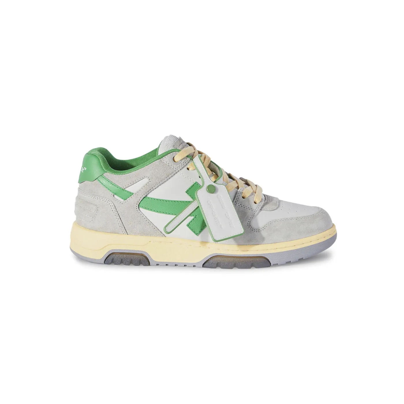 Off-White Out of Office Low Light Grayish Green OMIA189S 24LEA011 0555